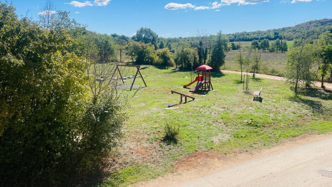 Istrian Stone Villa Lenny Near بوريتش المظهر الخارجي الصورة